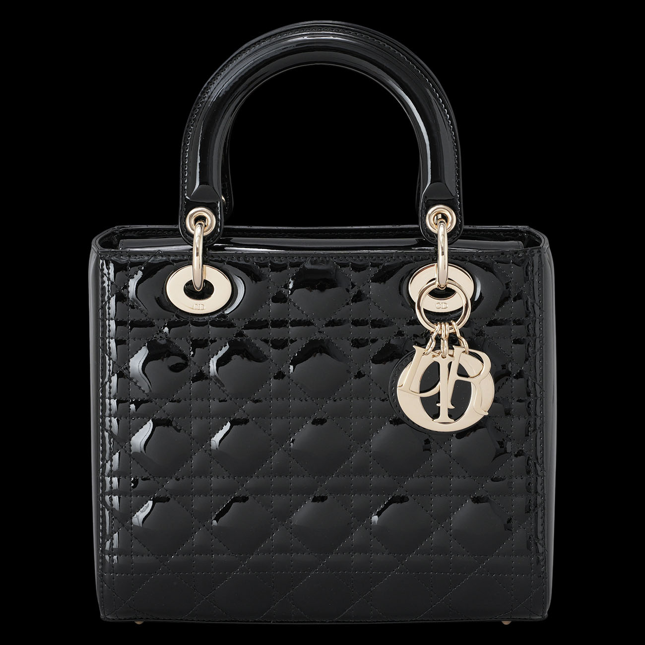 CHRISTIAN DIOR(USED)디올 페이던트 레이디디올 미듐